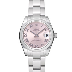 ROLEX Datejust 178240 蠔式恆動日誌型腕錶-粉紅/羅馬時標/31mm